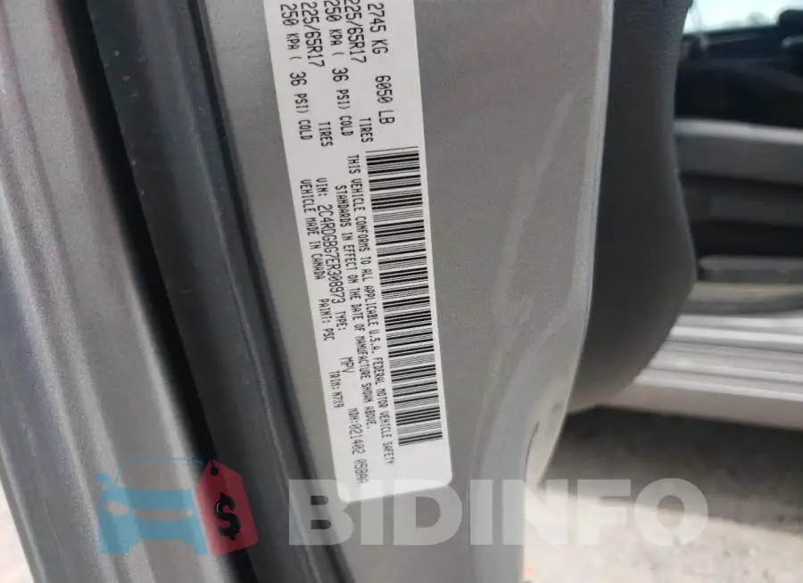 2C4RDGBG7ER308973 Photo# 13