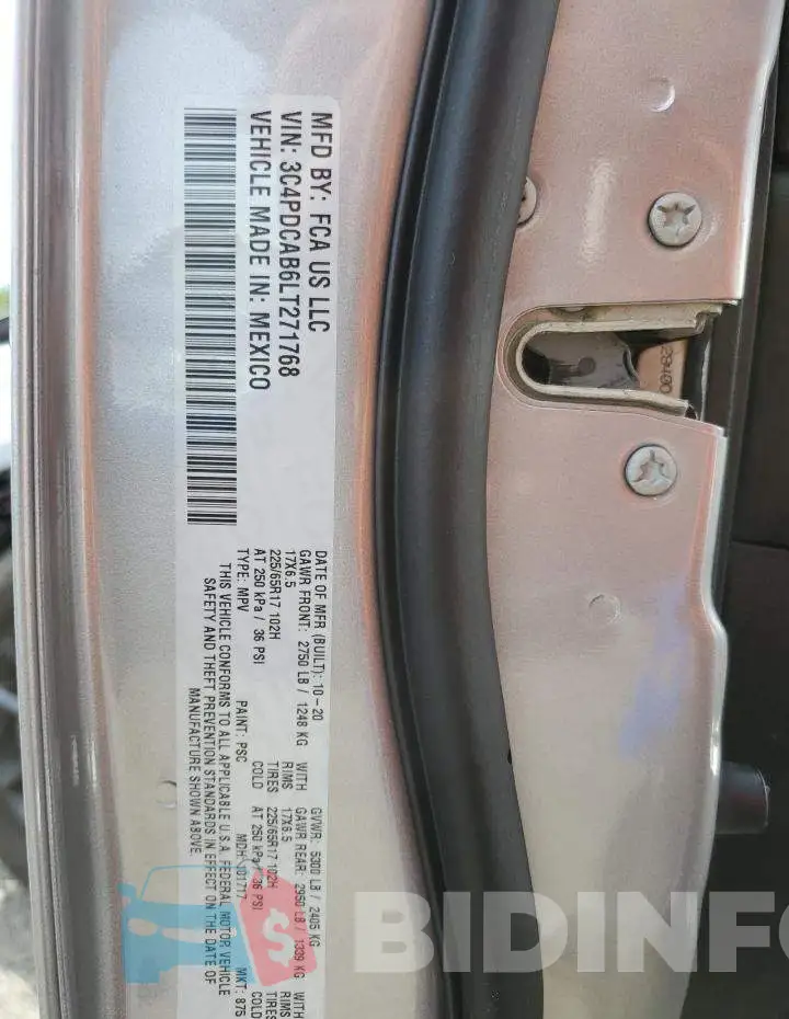 3C4PDCAB6LT271768 Photo# 13