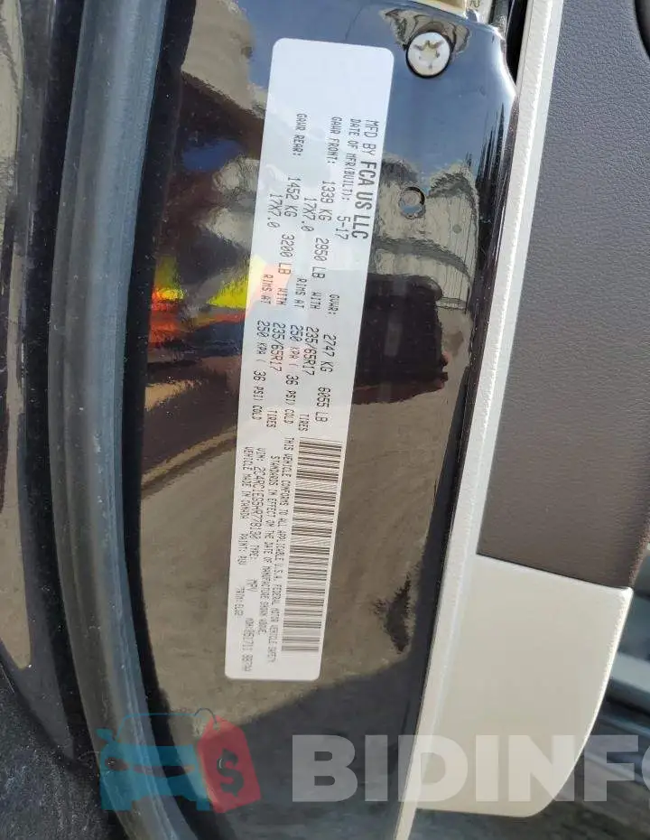 2C4RC1EG5HR778130 Photo# 14