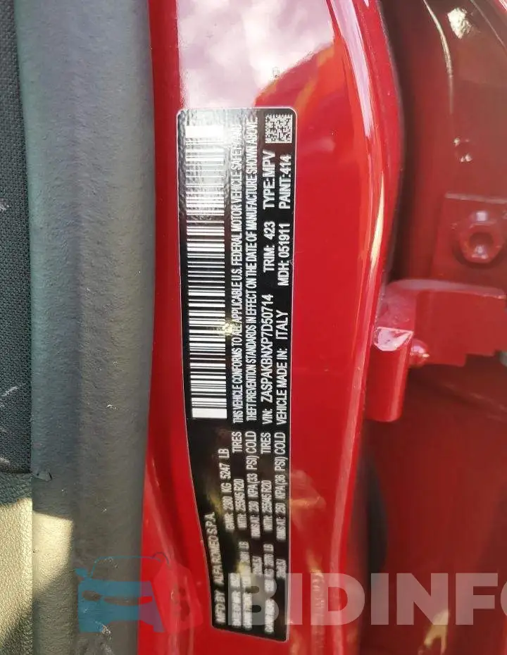 ZASPAKBNXP7D50714 Photo# 13