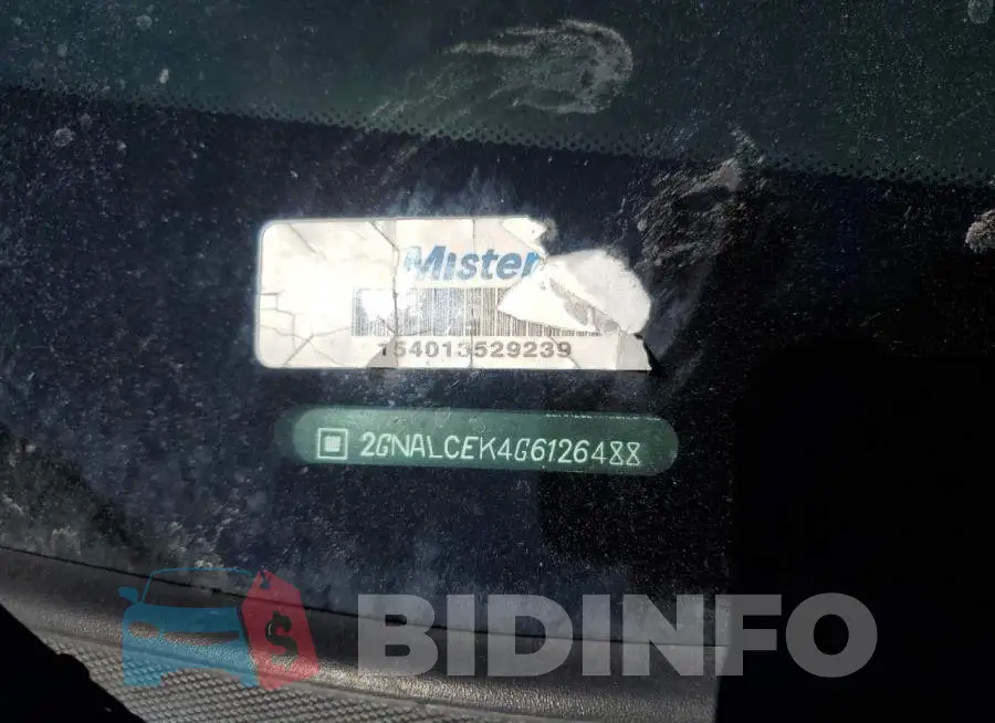 2GNALCEK4G6126488 Photo# 12