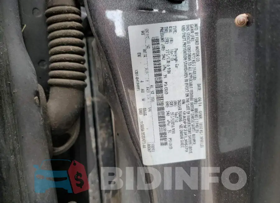 1FADP3F23EL305379 Photo# 12