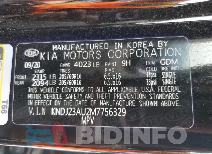 KNDJ23AU2M7756329 Photo# 13