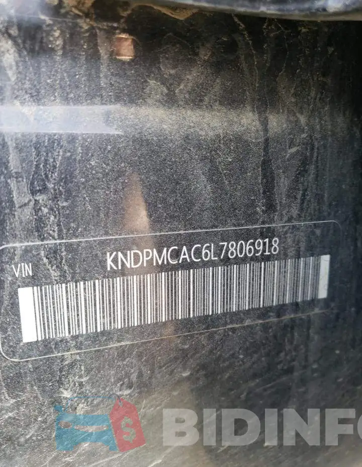 KNDPMCAC6L7806918 Photo# 13