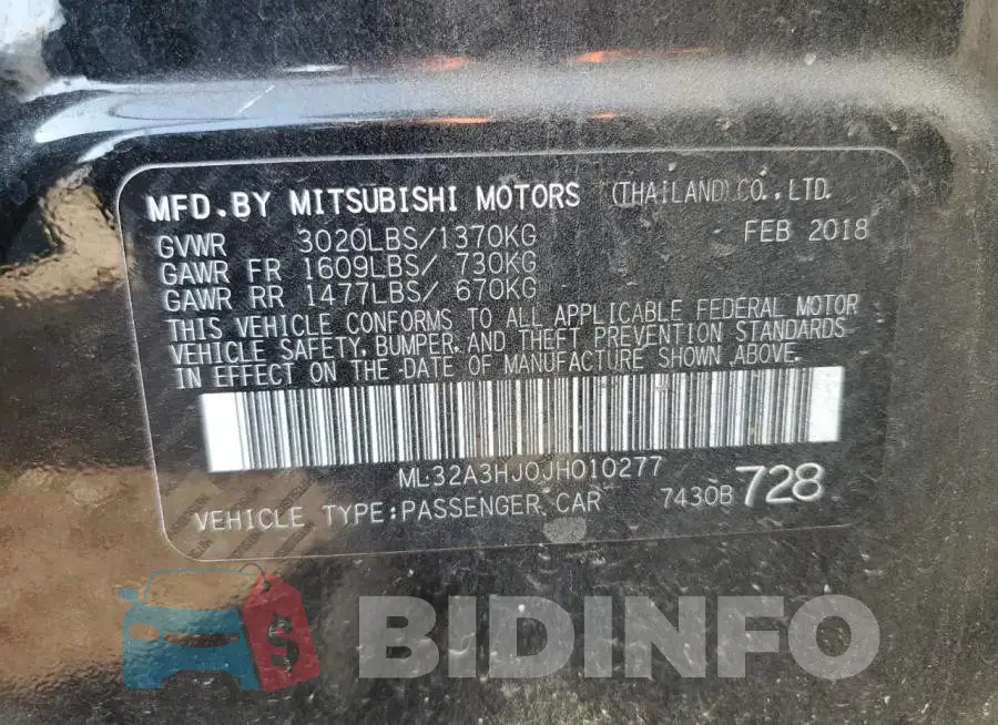 ML32A3HJ0JH010277 Photo# 12