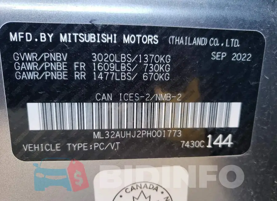 ML32AUHJ2PH001773 Photo# 12