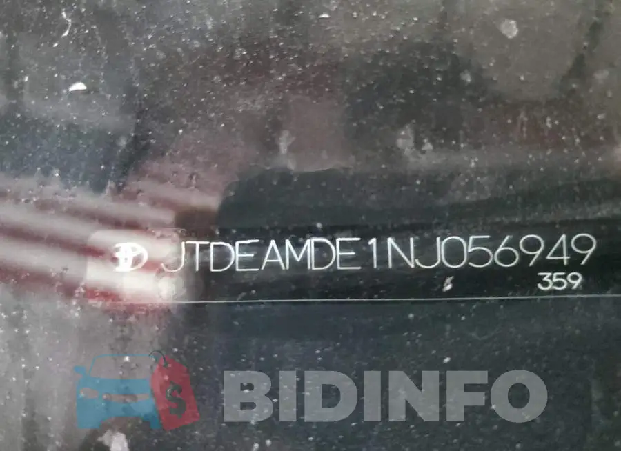 JTDEAMDE1NJ056949 Photo# 12