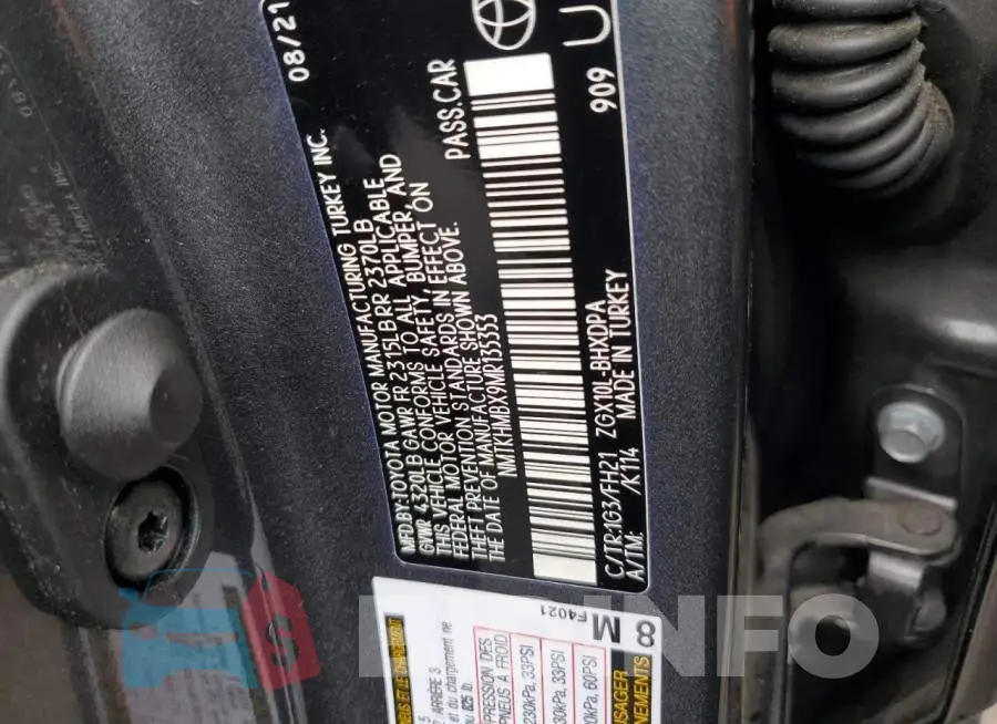 NMTKHMBX9MR135353 Photo# 14