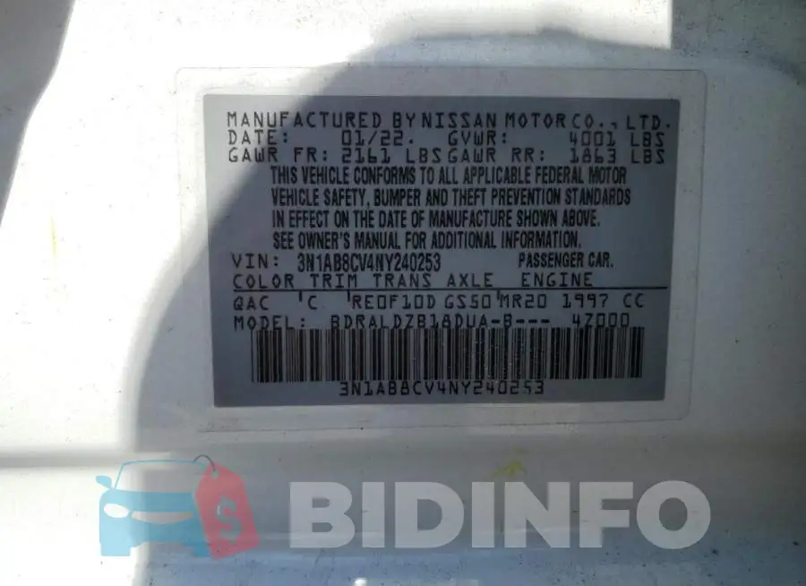 3N1AB8CV4NY240253 Photo# 12