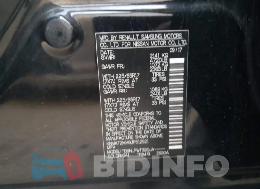 KNMAT2MV8JP512921 Photo# 13