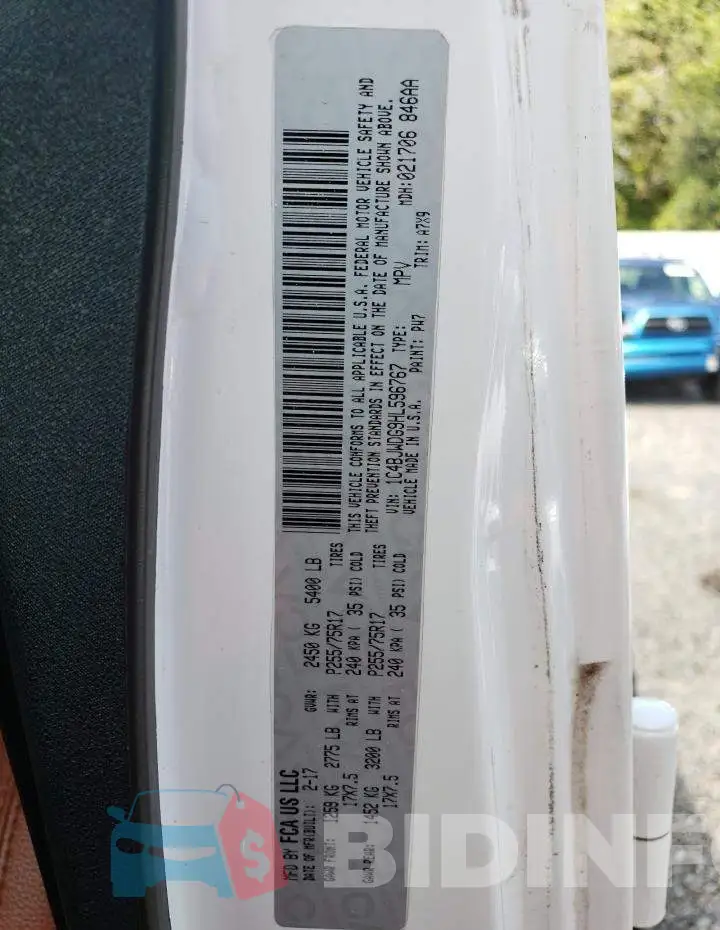 1C4BJWDG9HL596767 Photo# 12