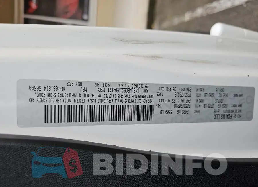 1C4BJWEG6GL284869 Photo# 10