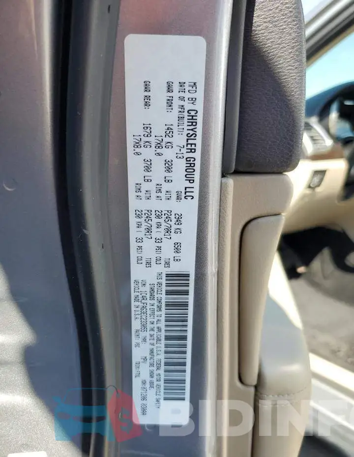 1C4RJFAG3EC233055 Photo# 13