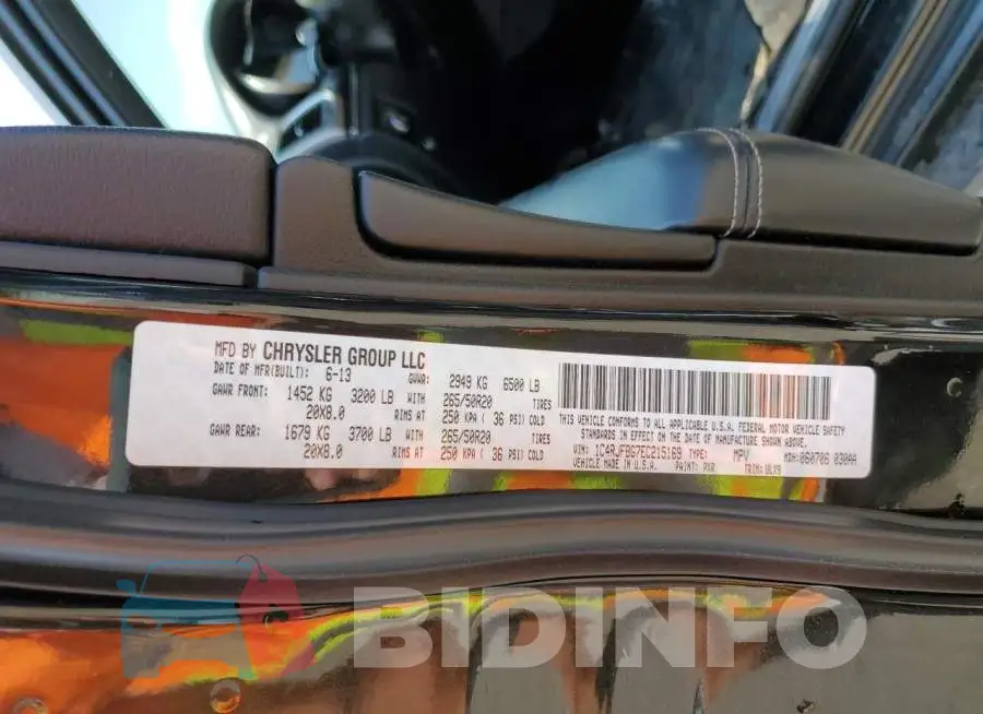 1C4RJFBG7EC215169 Photo# 13