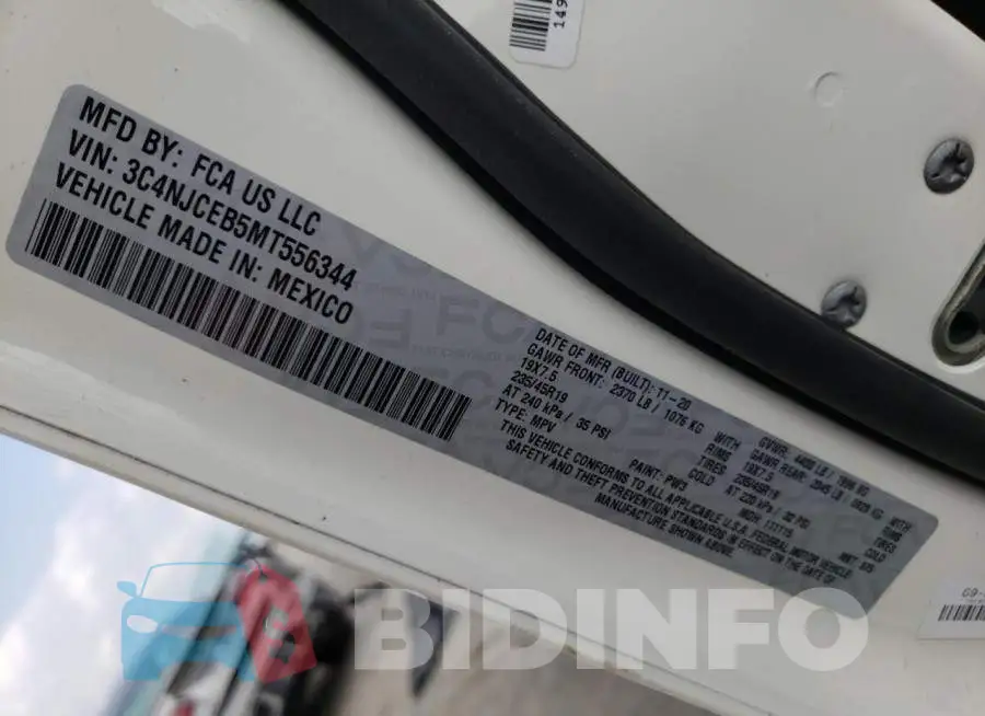 3C4NJCEB5MT556344 Photo# 13