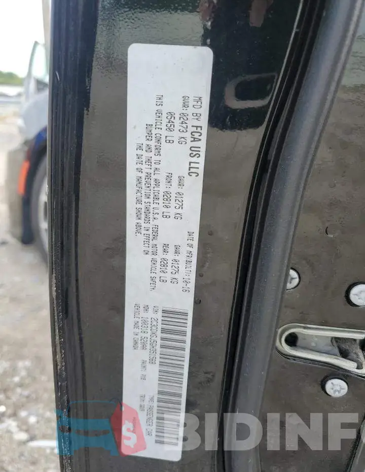 2C3CDXGJ5GH351568 Photo# 12