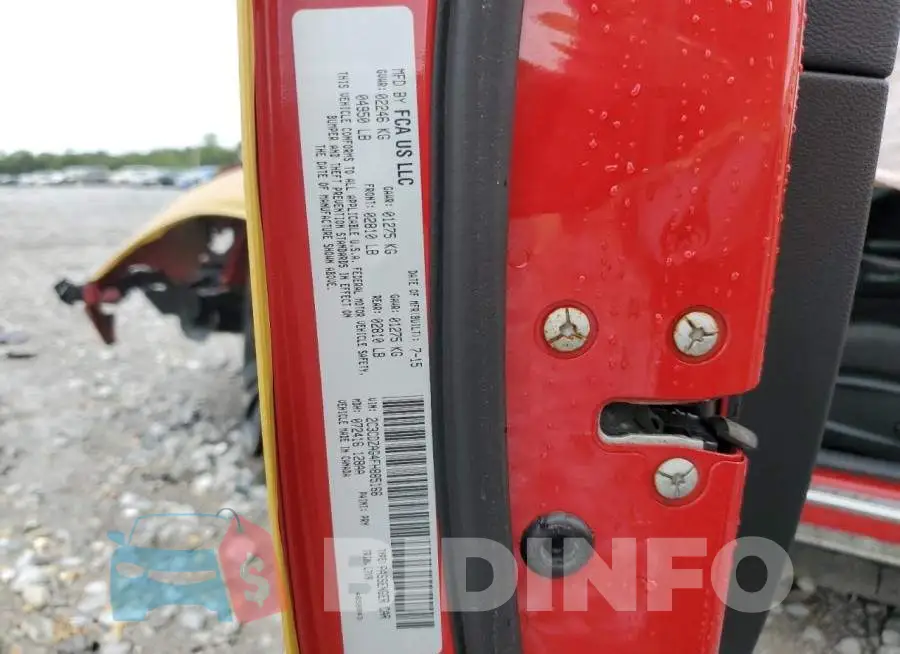 2C3CDZAG4FH885166 Photo# 12