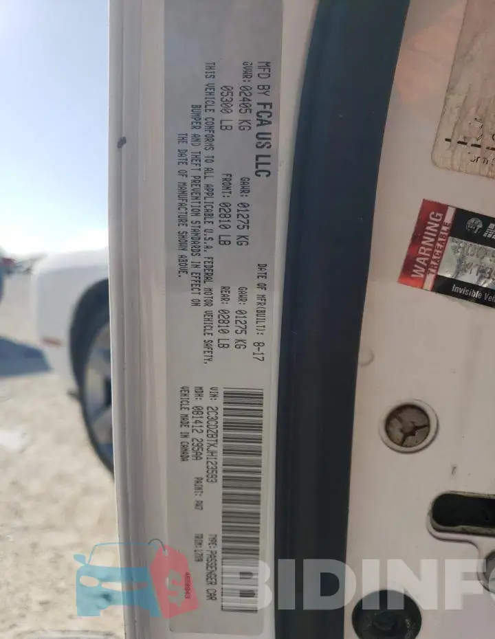 2C3CDZBTXJH123593 Photo# 12