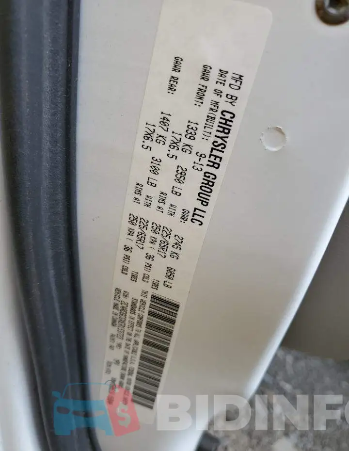 2C4RDGCGXER153723 Photo# 13