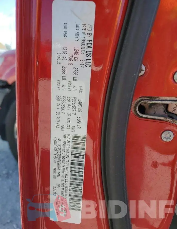 3C4PDCAB1HT630094 Photo# 14