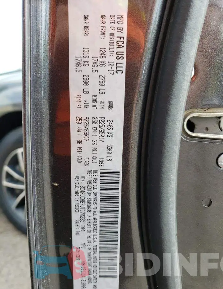 3C4PDCAB7JT170235 Photo# 13