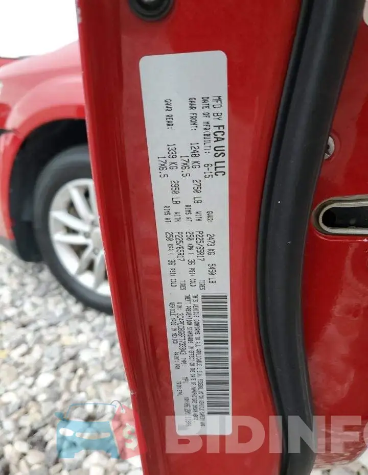 3C4PDCBG6FT733843 Photo# 12