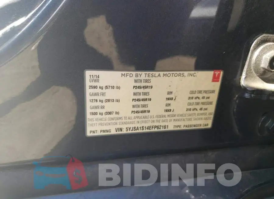 5YJSA1S14EFP62161 Photo# 12