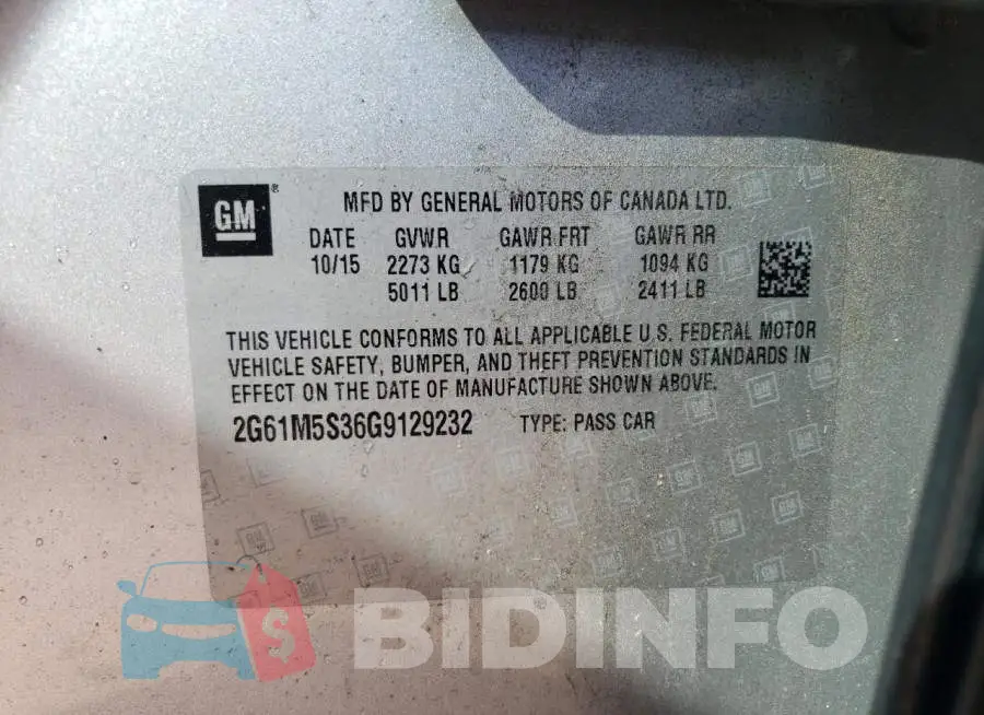 2G61M5S36G9129232 Photo# 12