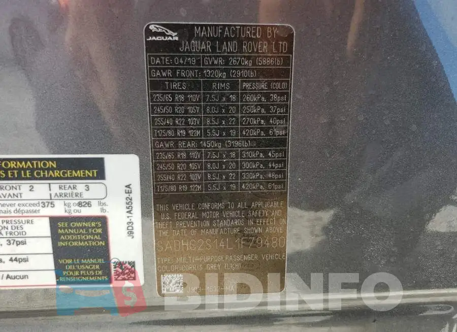 SADHC2S14L1F79480 Photo# 13