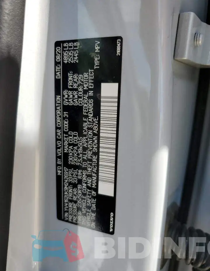 YV4162UK9M2426917 Photo# 13