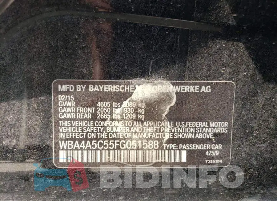 WBA4A5C55FG051588 Photo# 12
