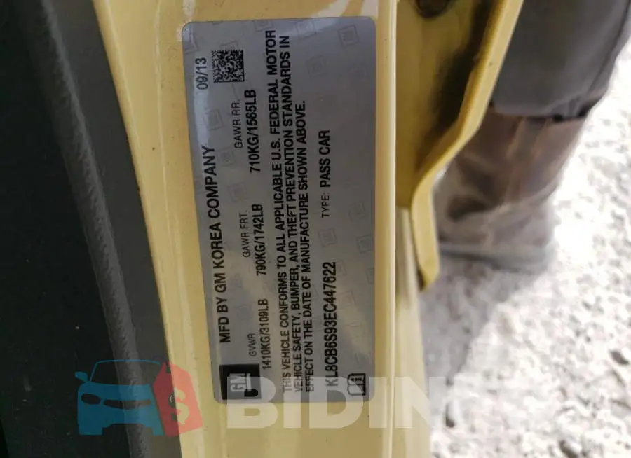 KL8CB6S93EC447622 Photo# 12