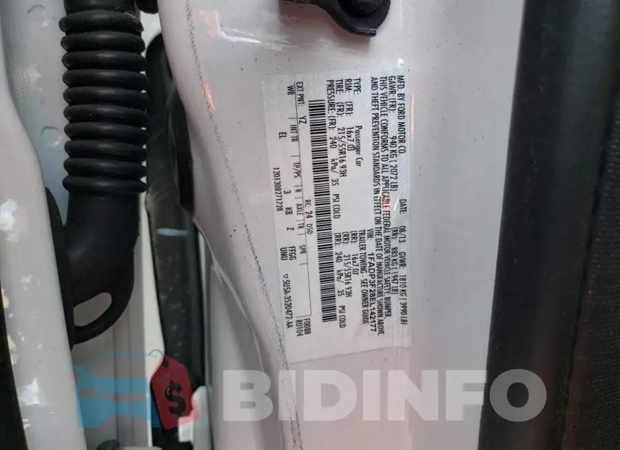 1FADP3F28EL142177 Photo# 12