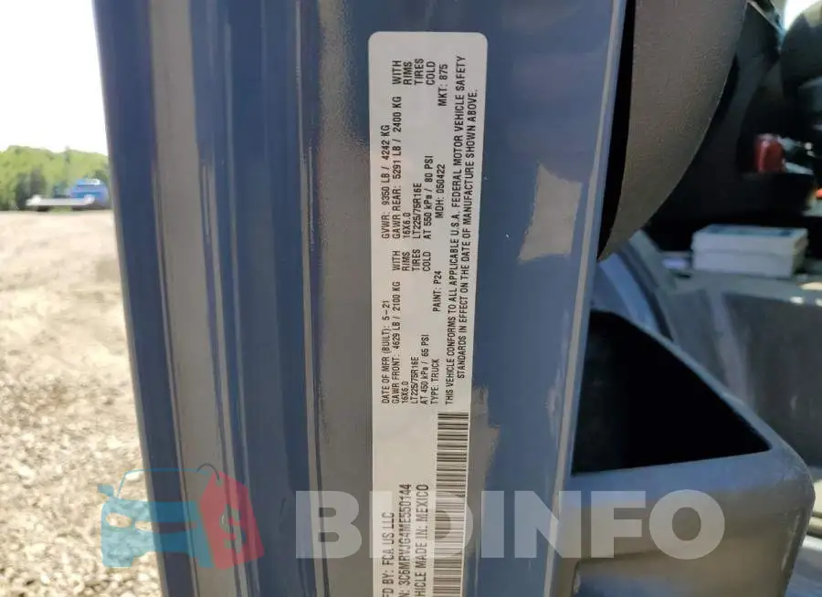 3C6MRVJG4ME550144 Photo# 13