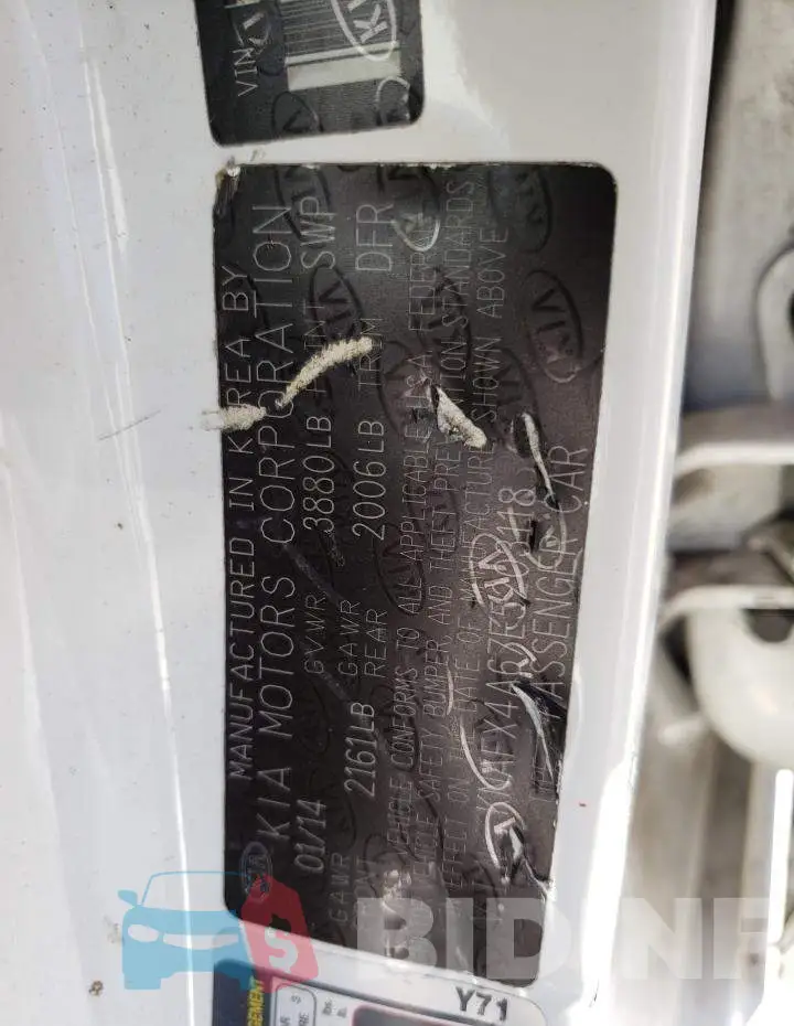 KNAFX4A67E5203118 Photo# 12