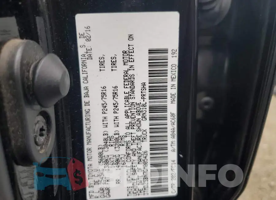 3TMDZ5BN7GM005426 Photo# 13