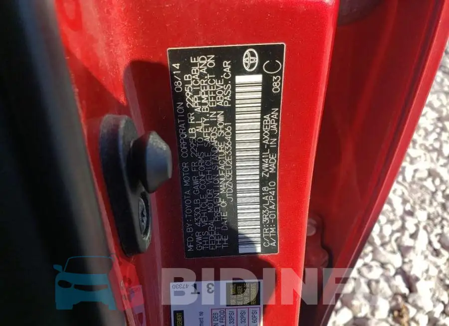 JTDZN3EU2E3364061 Photo# 10