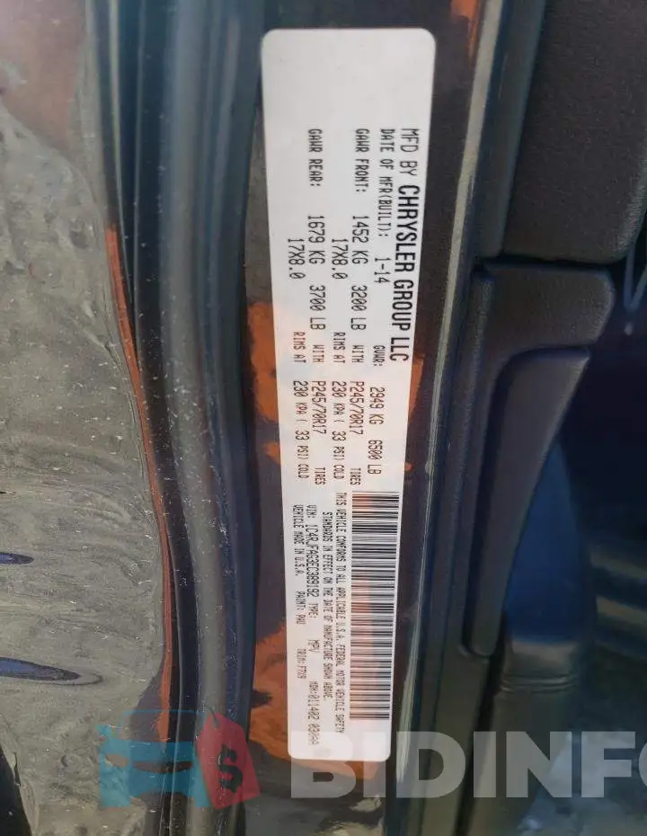 1C4RJFAG3EC389192 Photo# 13