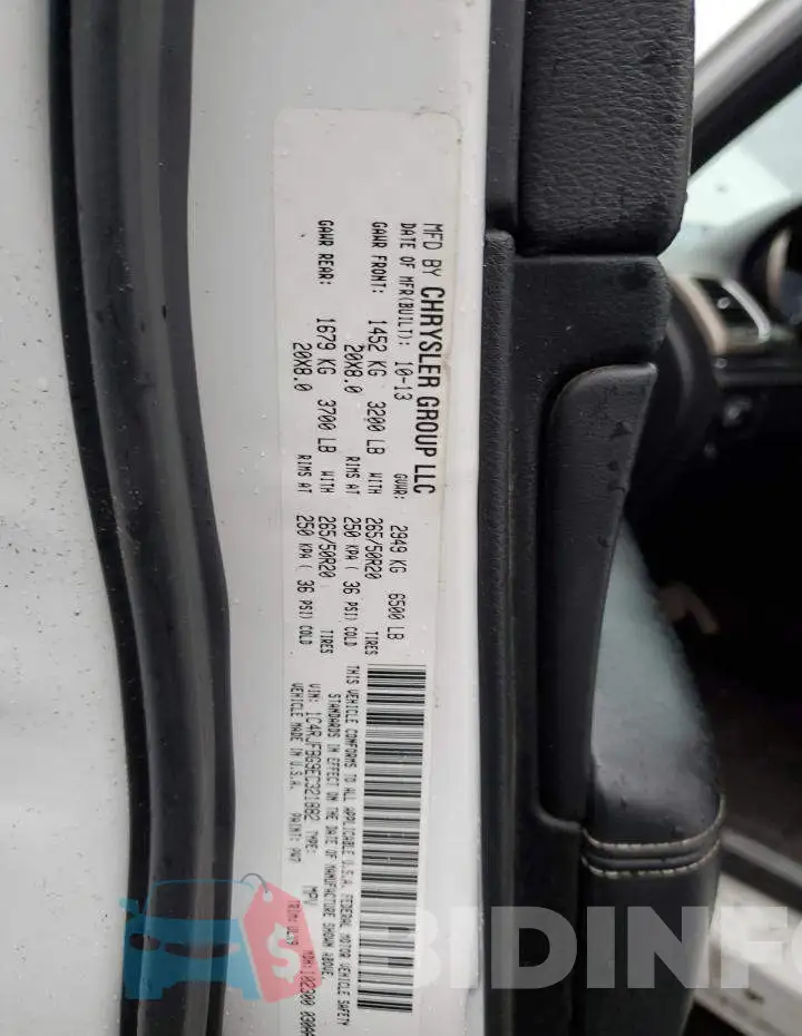 1C4RJFBG9EC321882 Photo# 13