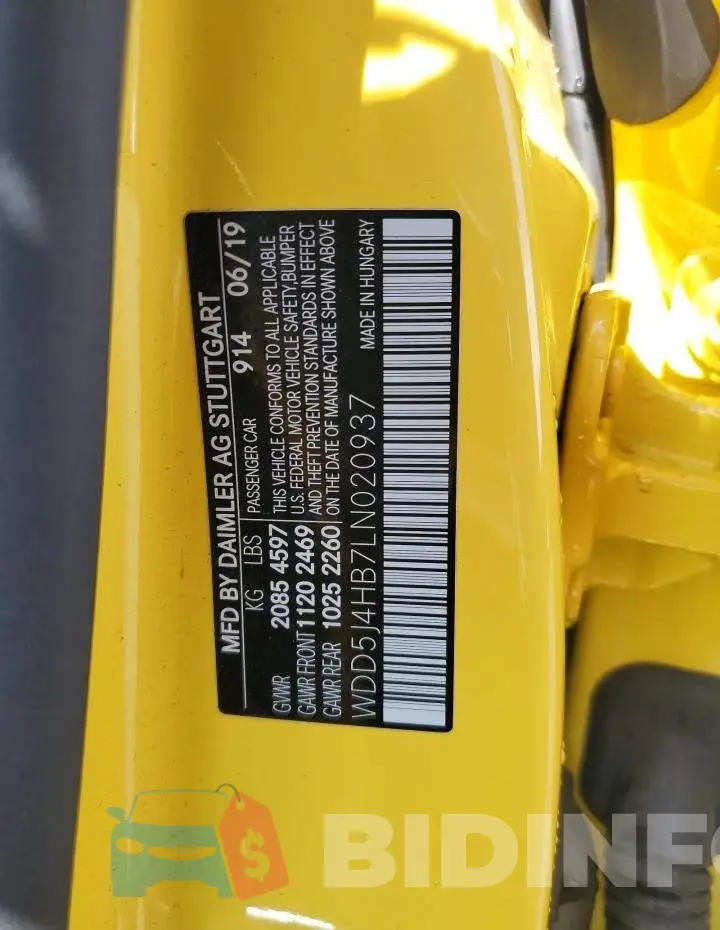 WDD5J4HB7LN020937 Photo# 13