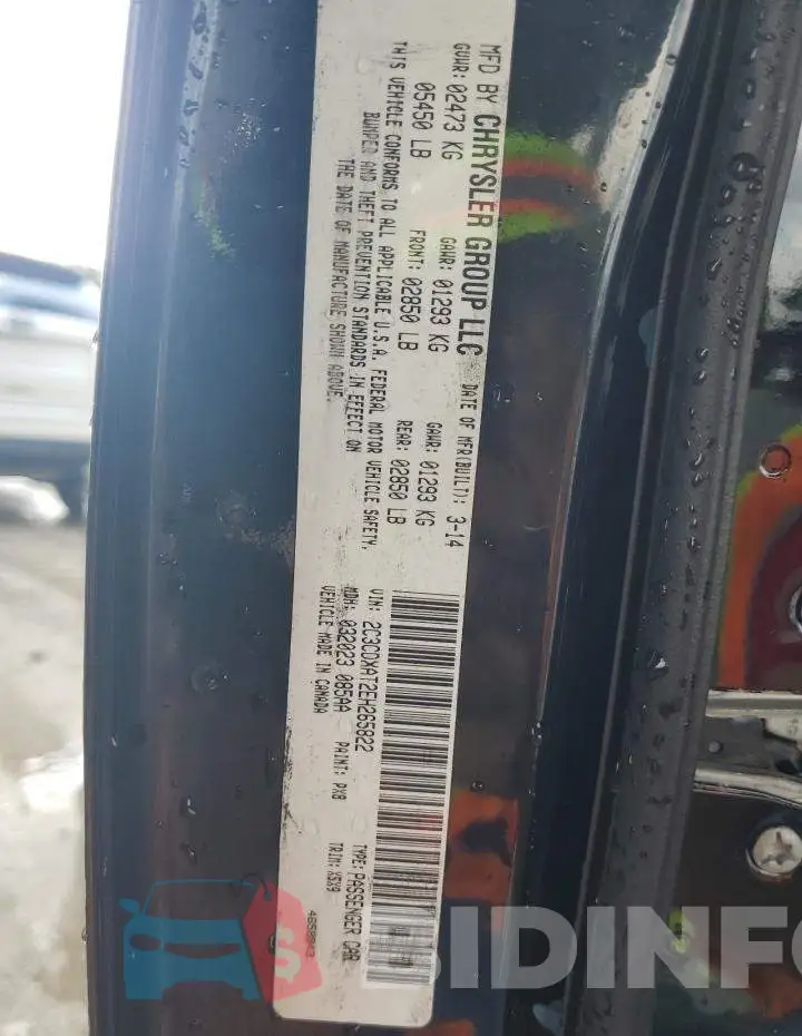 2C3CDXAT2EH265822 Photo# 13
