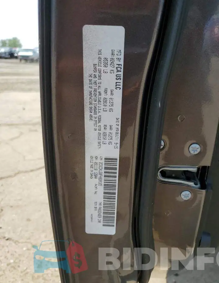 2C3CDXJG8FH920165 Photo# 12