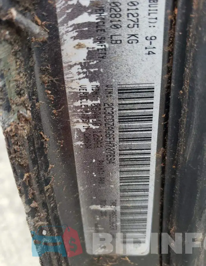 2C3CDZAG6FH707694 Photo# 12