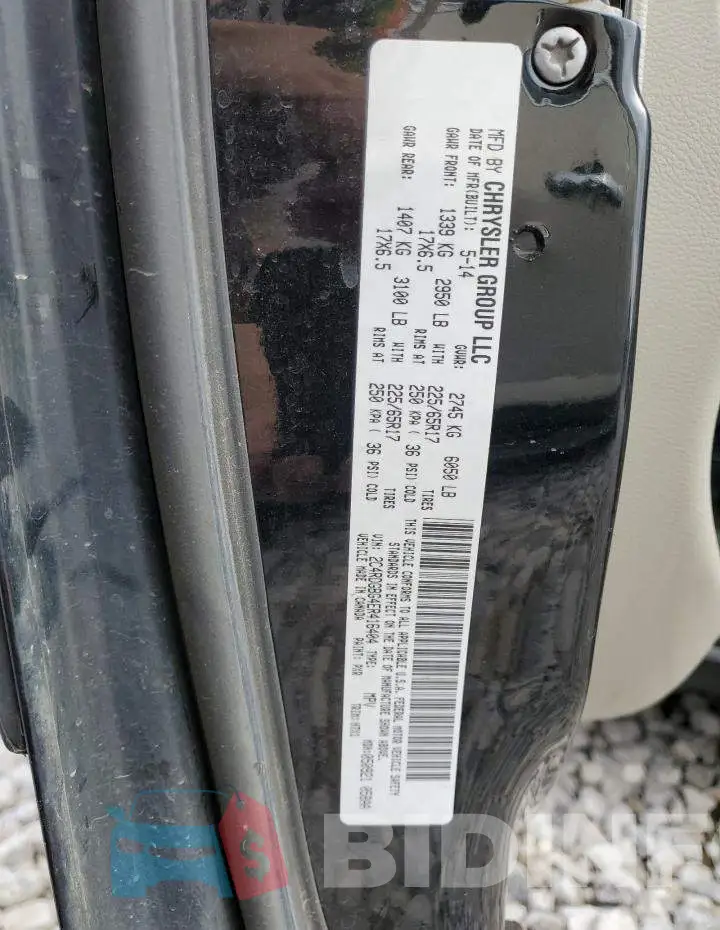 2C4RDGBG4ER416404 Photo# 13