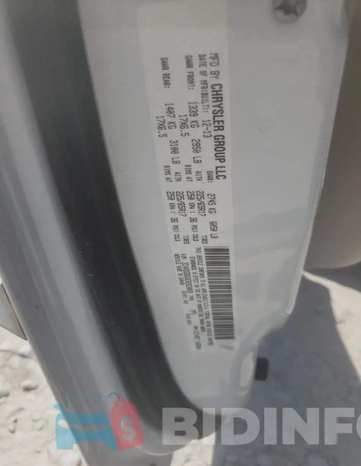 2C4RDGBG6ER263069 Photo# 13