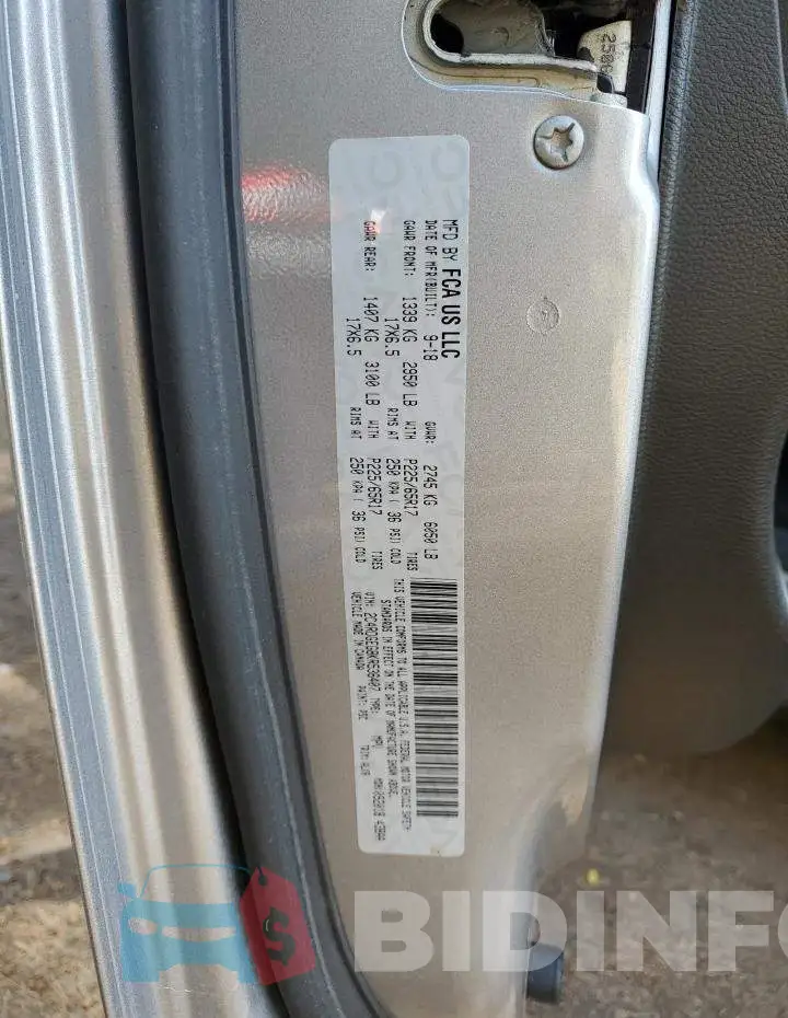 2C4RDGEG8KR536407 Photo# 13