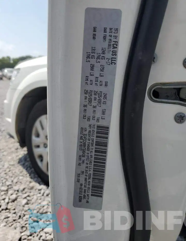 3C4PDCAB8HT606438 Photo# 13