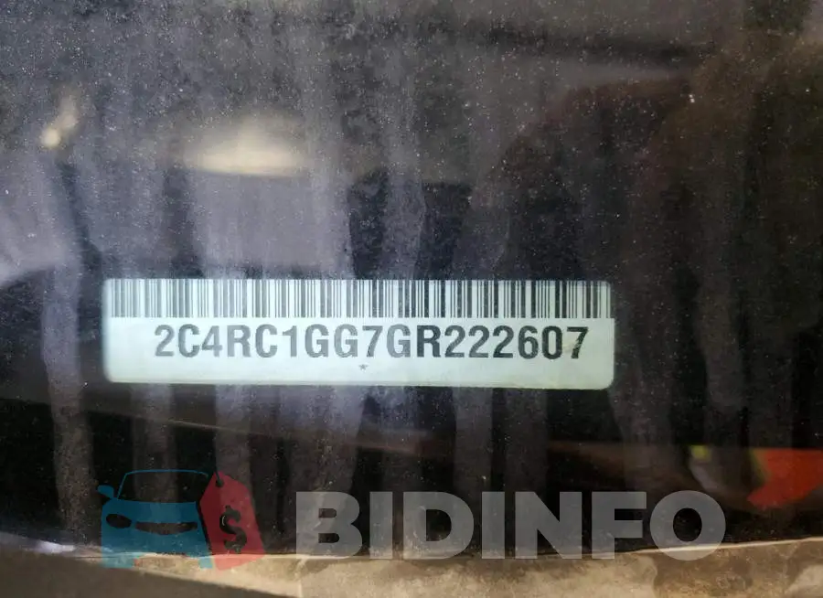 2C4RC1GG7GR222607 Photo# 13