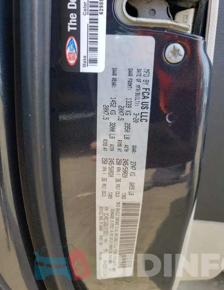2C4RC1GG8LR195511 Photo# 13