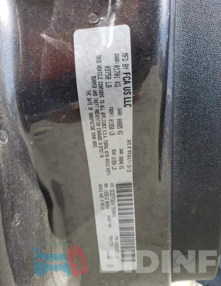 3C3CFFGE0HT550043 Photo# 12